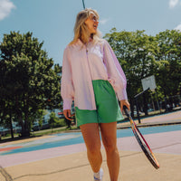 Stripe Short - Groen