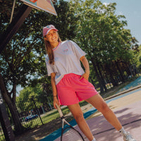 Stripe Short - Roze