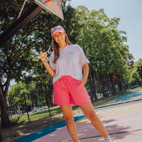 Stripe Short - Roze