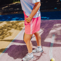 Stripe Short - Roze
