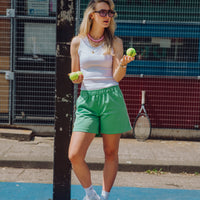 Stripe Short - Groen