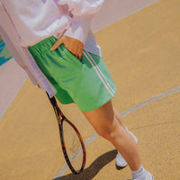 Stripe Short - Groen