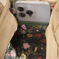 Vegan Leather Baby Sloane Tote - Gilded Beige