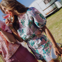 Nessa Short - Roze/Groen