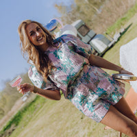 Nessa Short - Roze/Groen