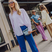 Stripe Pants - Blauw