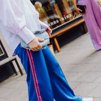 Stripe Pants - Blauw