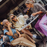 Stripe Pants - Khaki