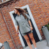 Zaar Short - Mid Grey