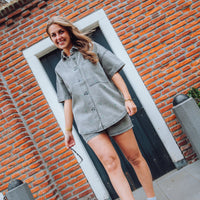 Zaar Short - Mid Grey