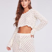 Pam Ivory Skirt