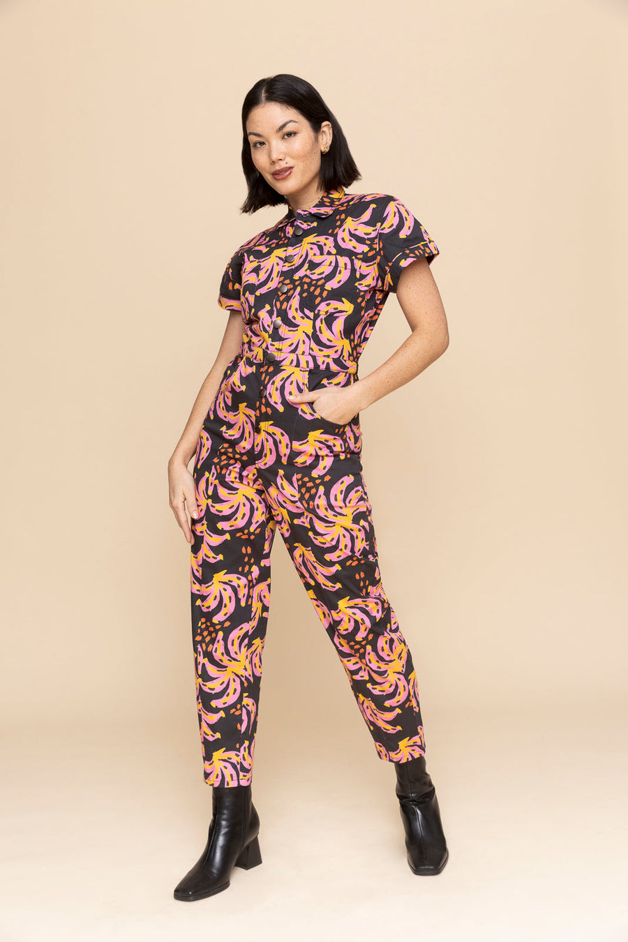 Pink 'Nana Jumpsuit