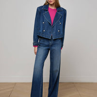Maddox Denim Trench Coat