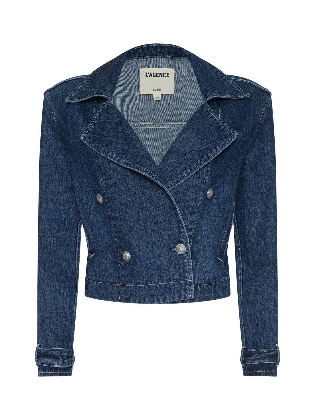 Maddox Denim Trench Coat
