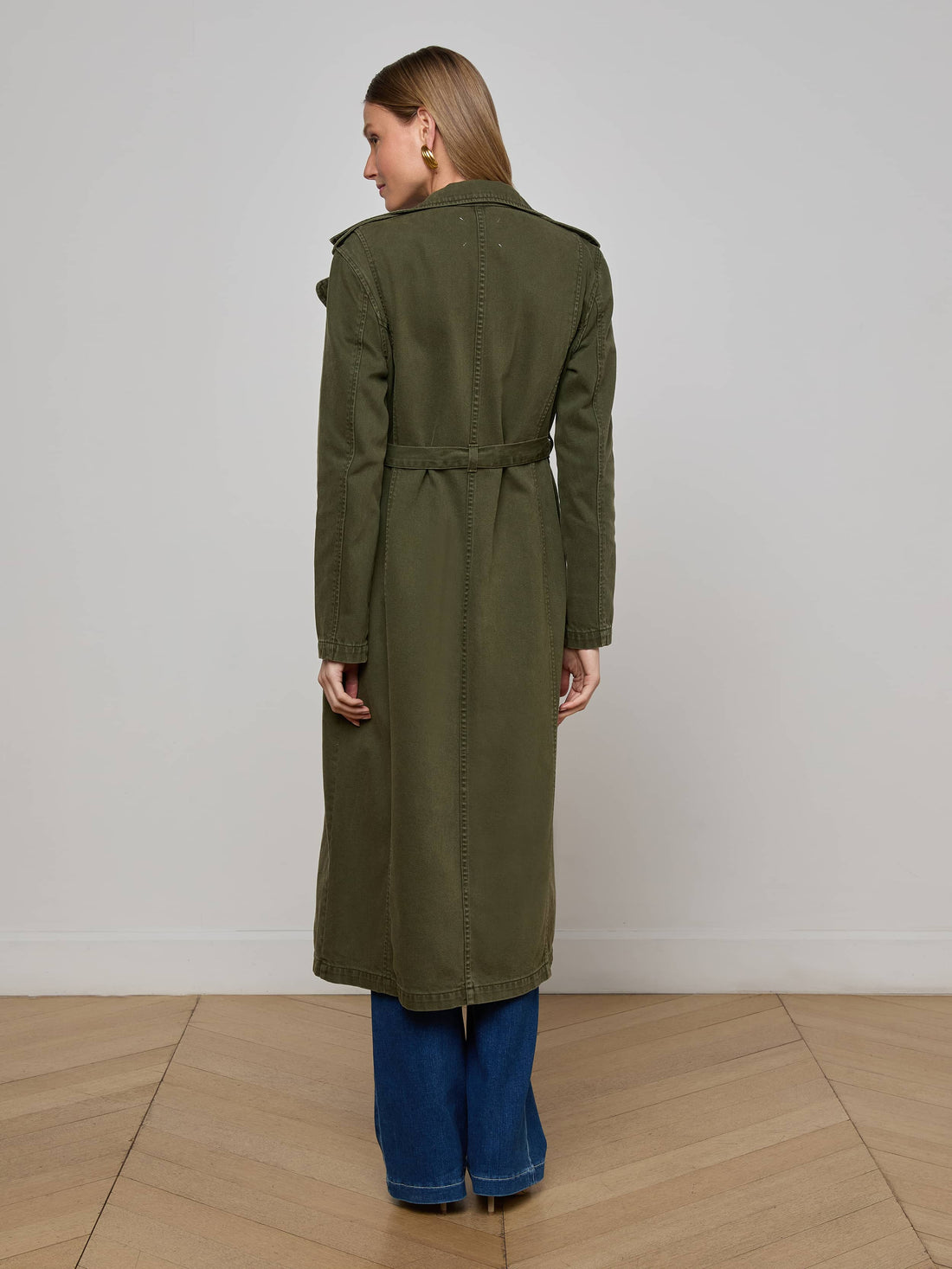 Zavia Denim Trench Coat