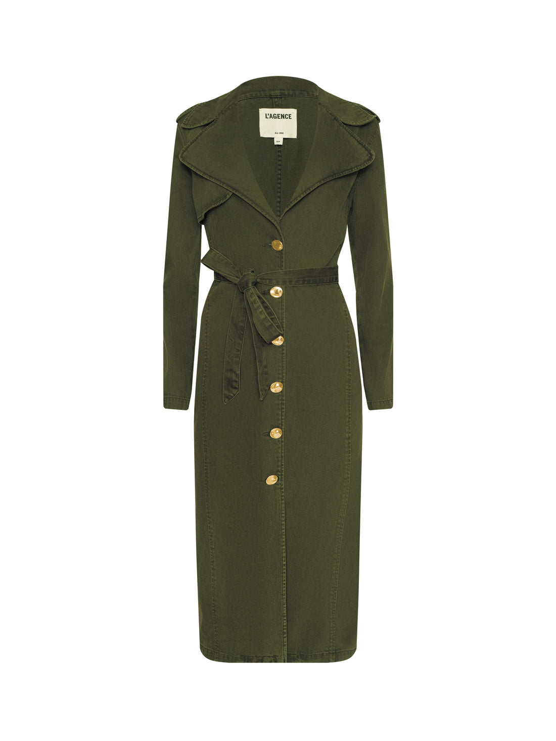 Zavia Denim Trench Coat