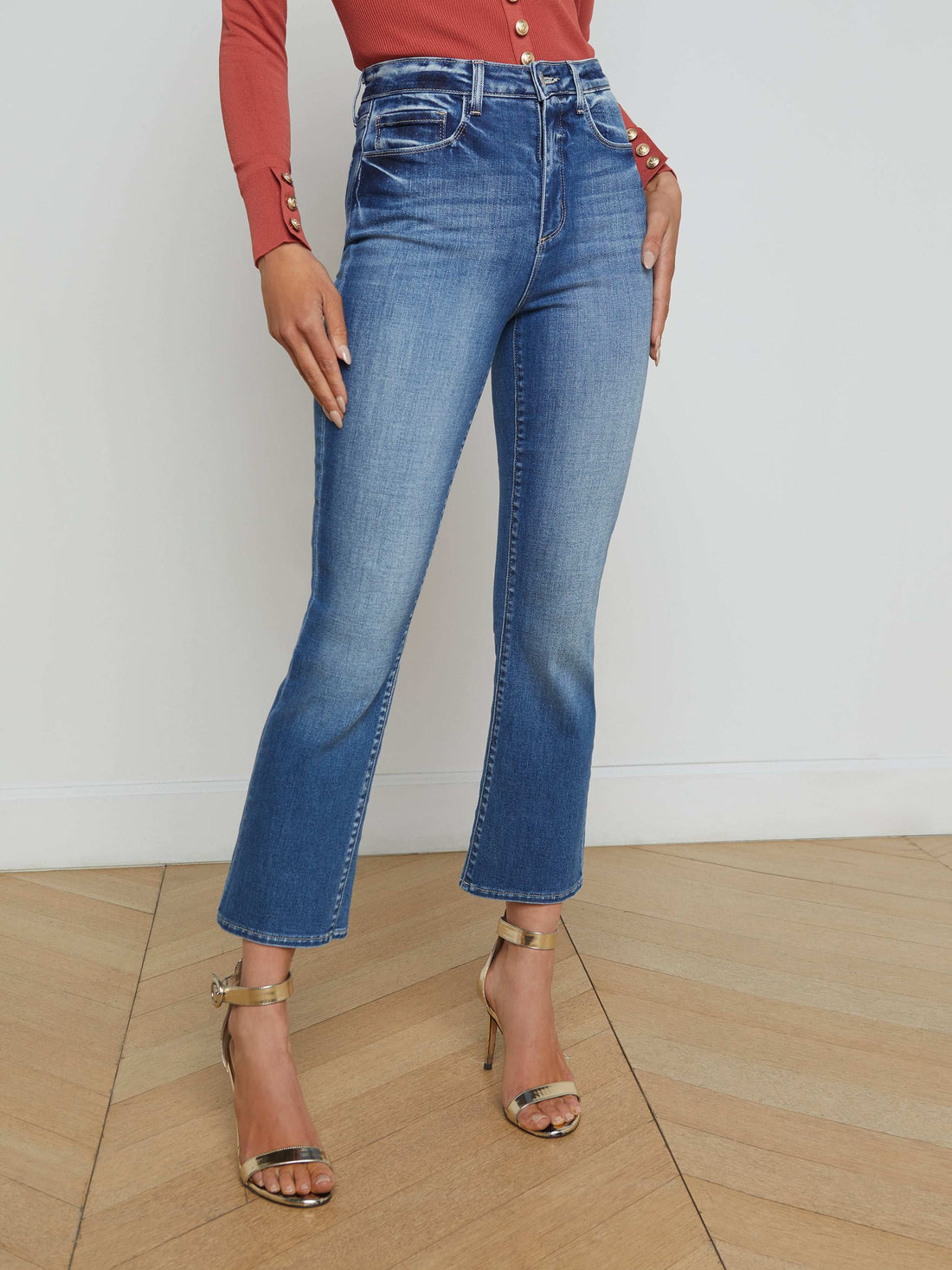 Mira Cropped Bootcut Jean