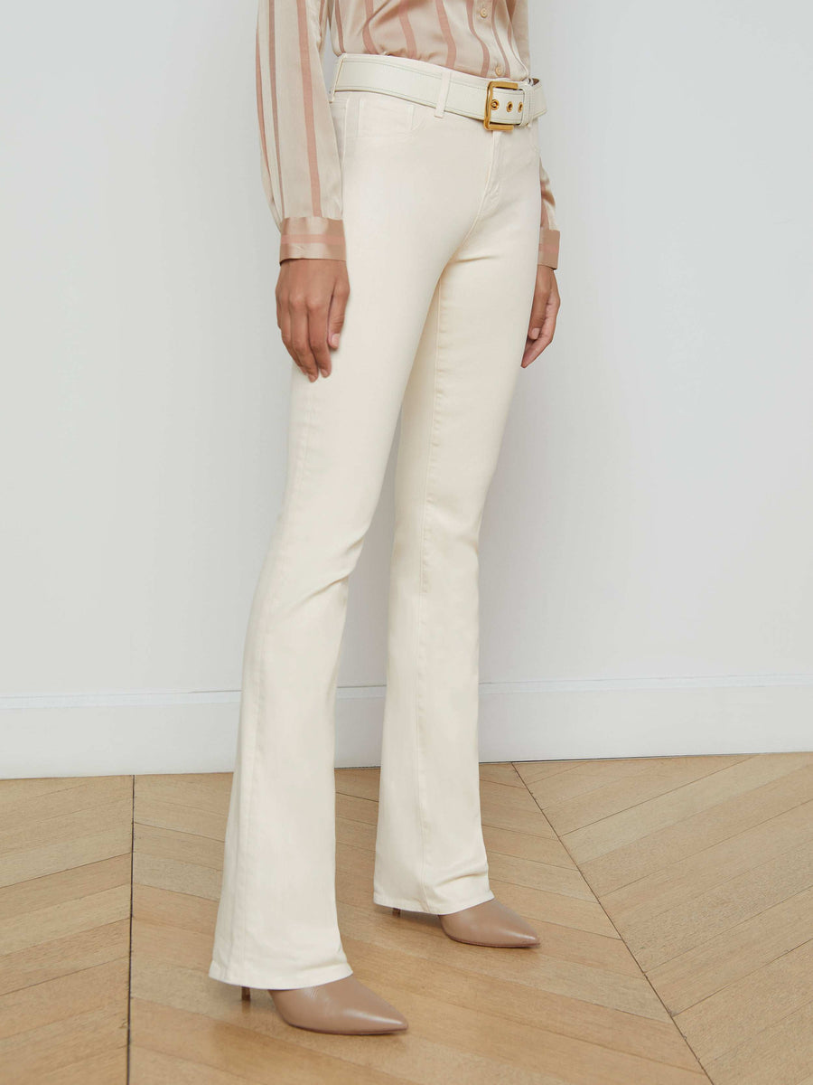 Selma Coated Bootcut Jean