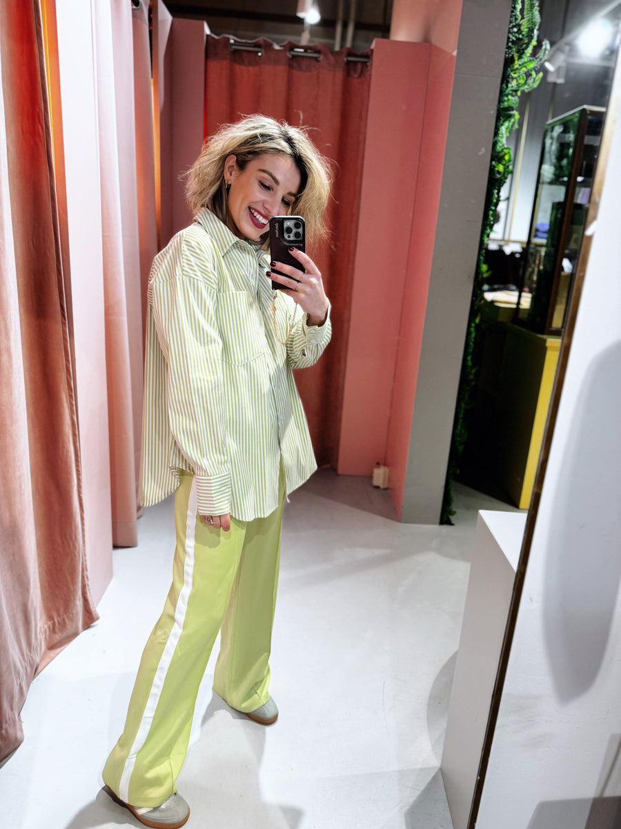 Unna Pants - Lime Green