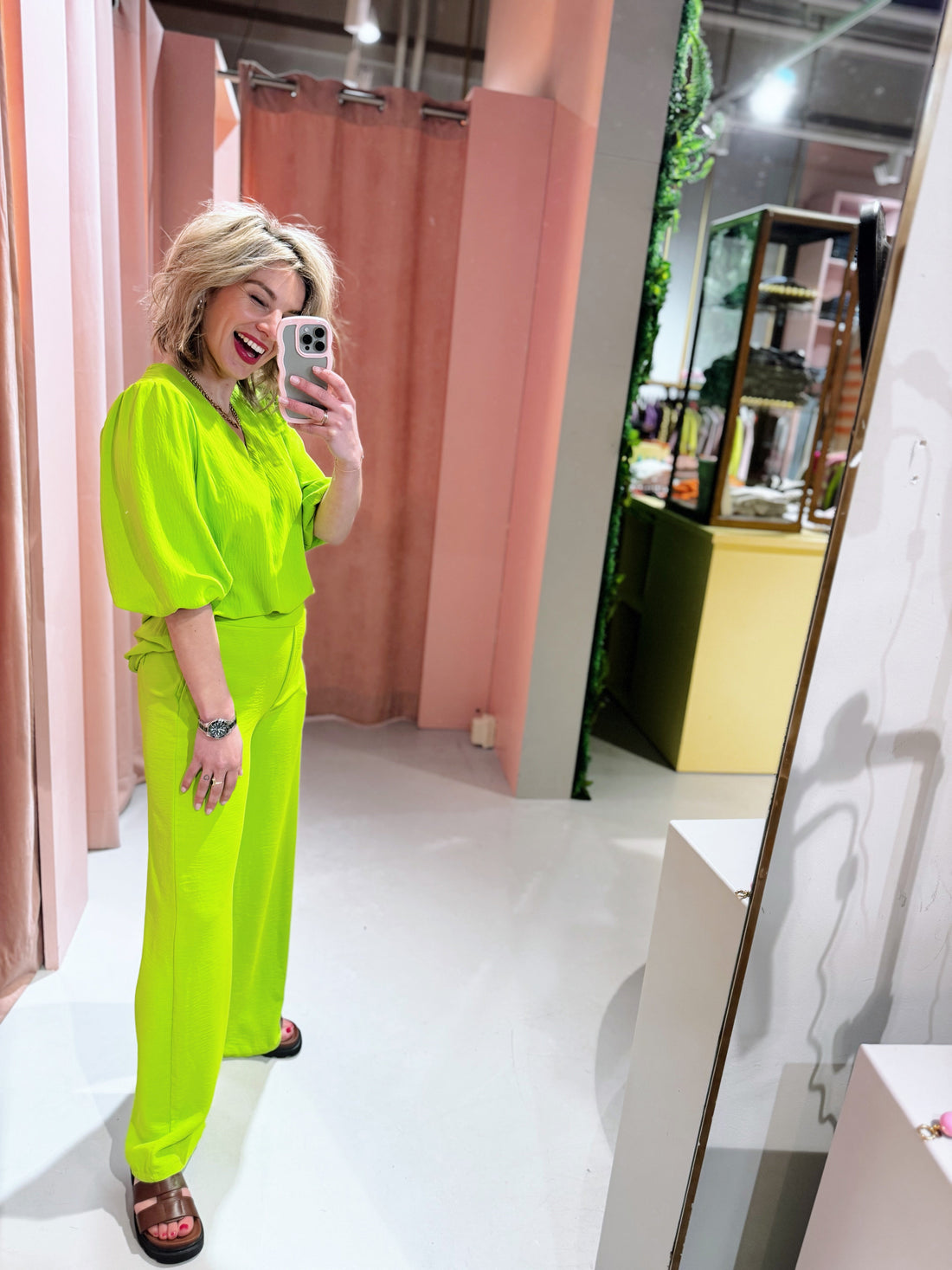 Ora Pants - Lime