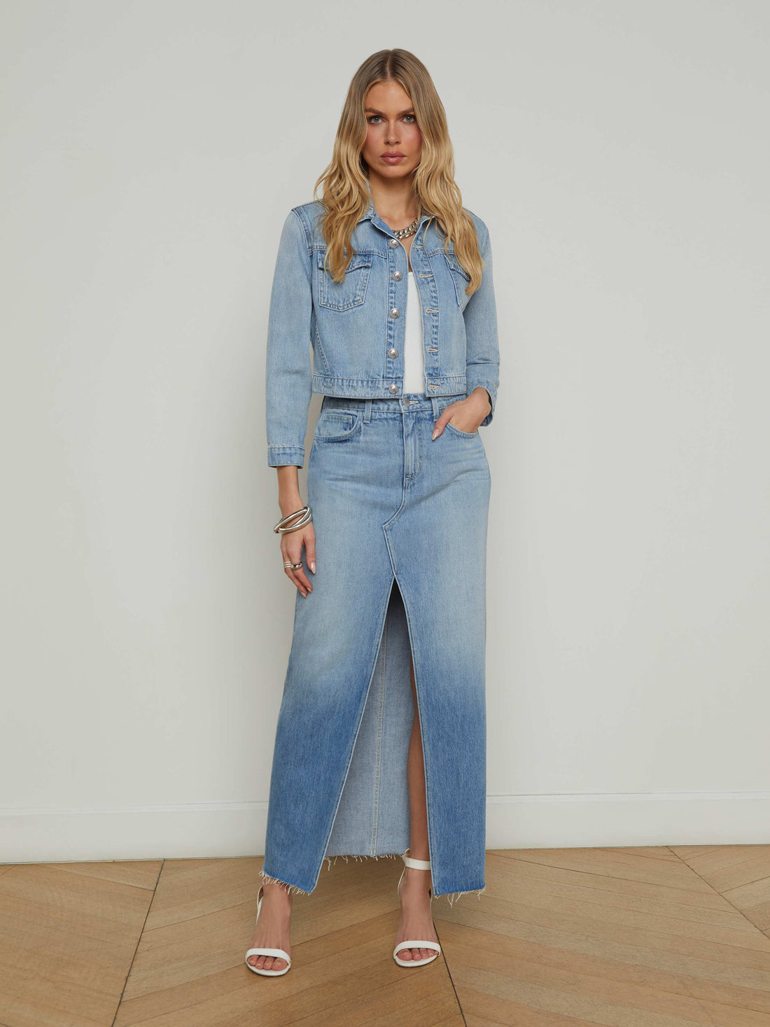 Koda Cropped Denim Jacket
