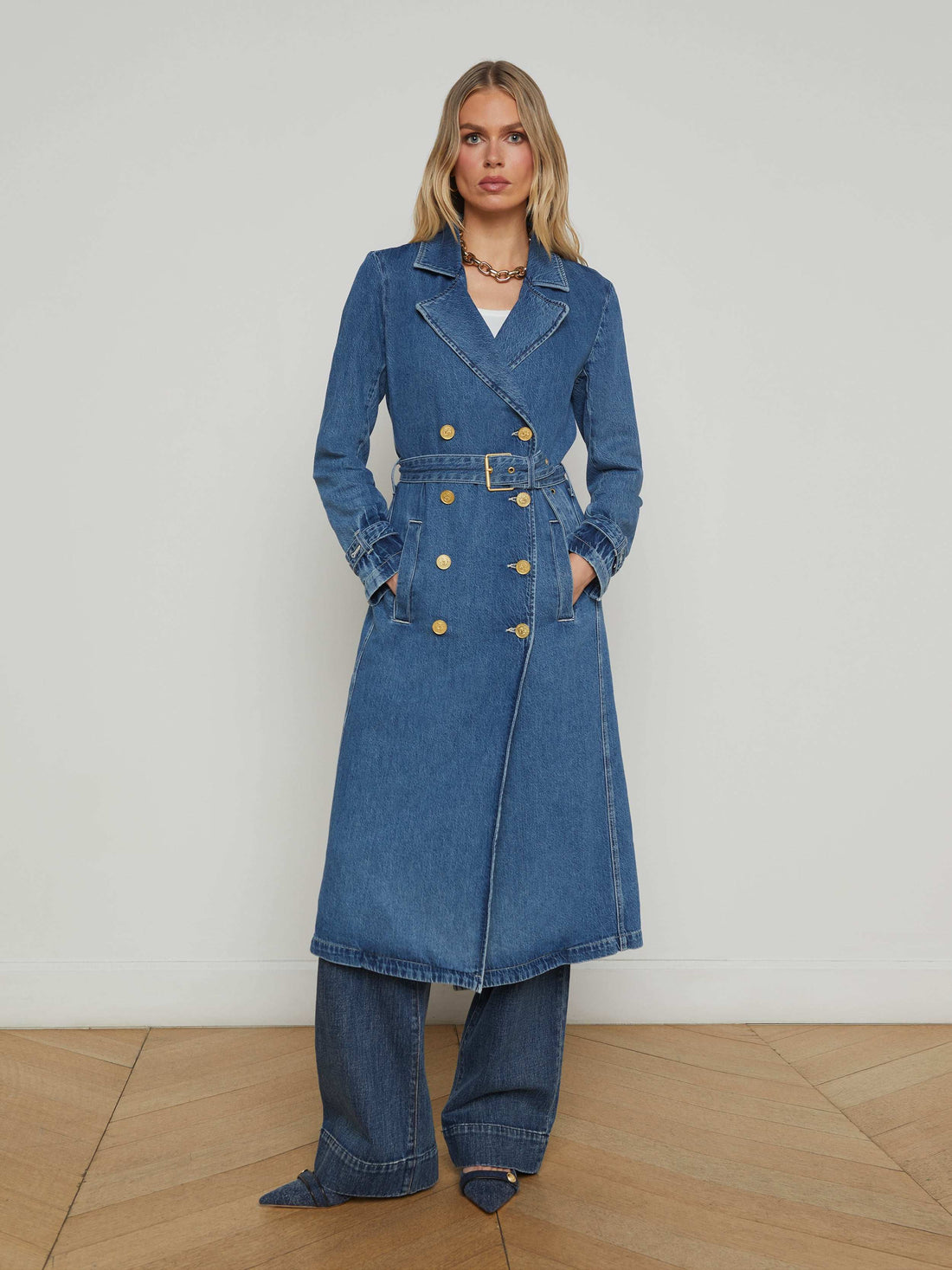 Bradley Denim Trench