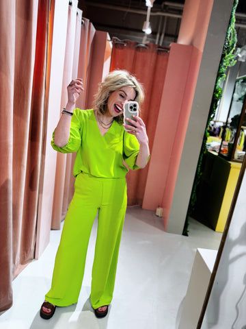 Ora Pants - Lime
