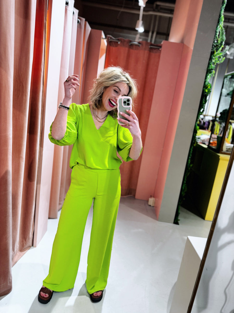 Ora Pants - Lime