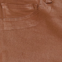 Margot Coated Cropped Skinny Jean