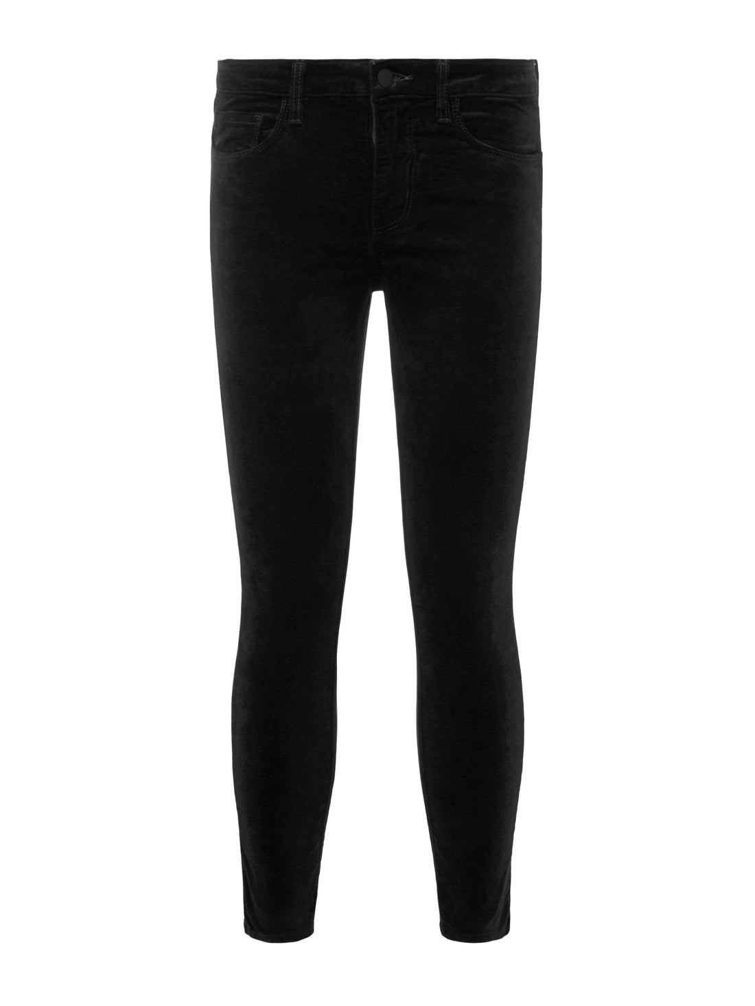 Margot Velvet Cropped Skinny Jean