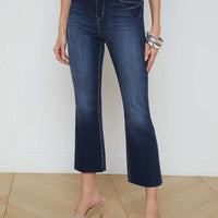Kendra Cropped Flare Jean