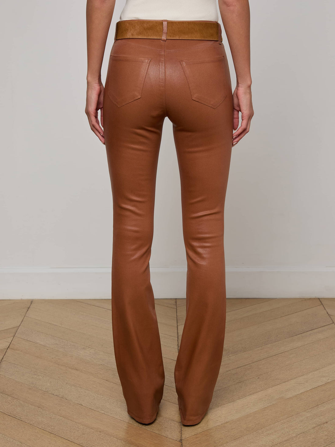 Selma Coated Bootcut Jean
