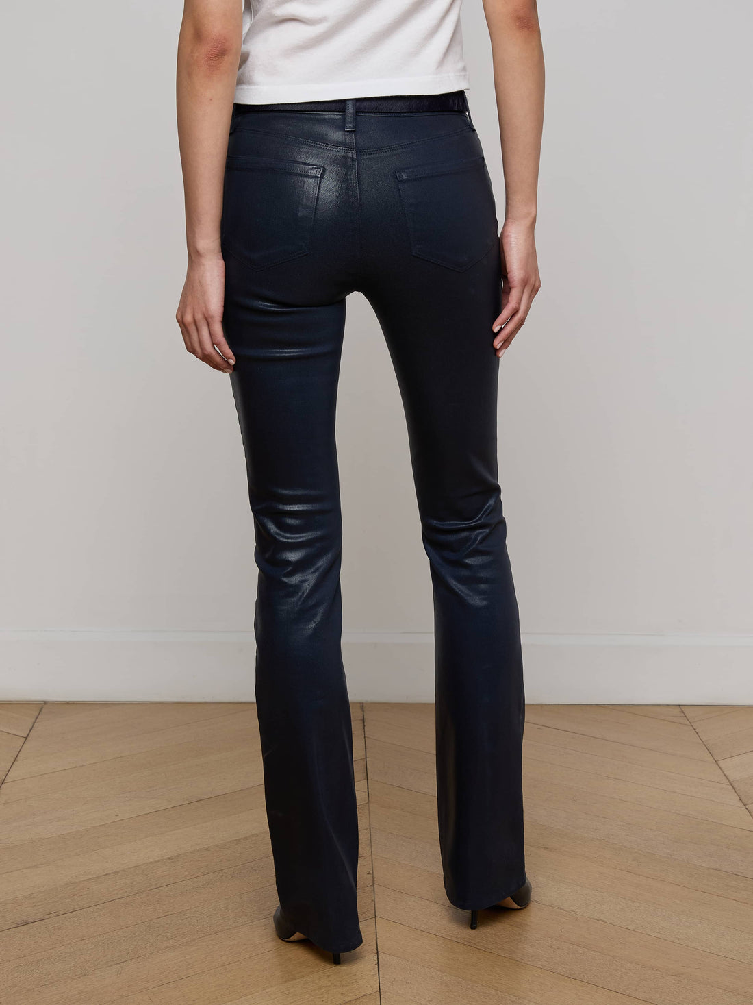 Selma Coated Bootcut Jean