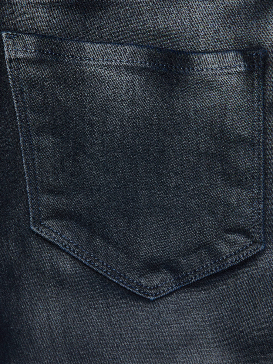 Kendra Coated Cropped Flare Jean