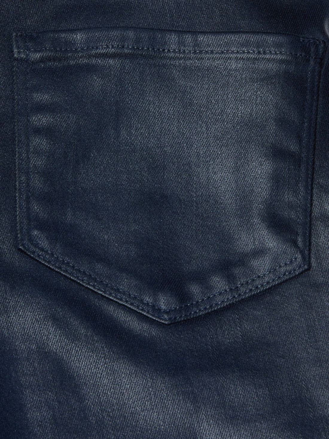 Clayton Coated Wide-Leg Jean