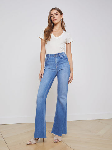Sera Sneaker Flare Jean