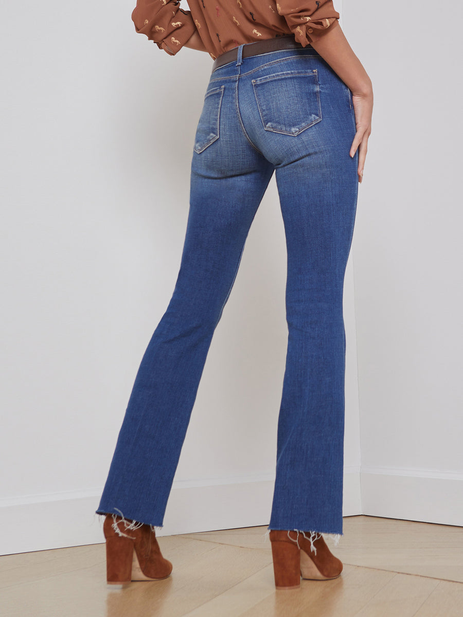 Sneeki Low-Rise Straight-Leg Jean