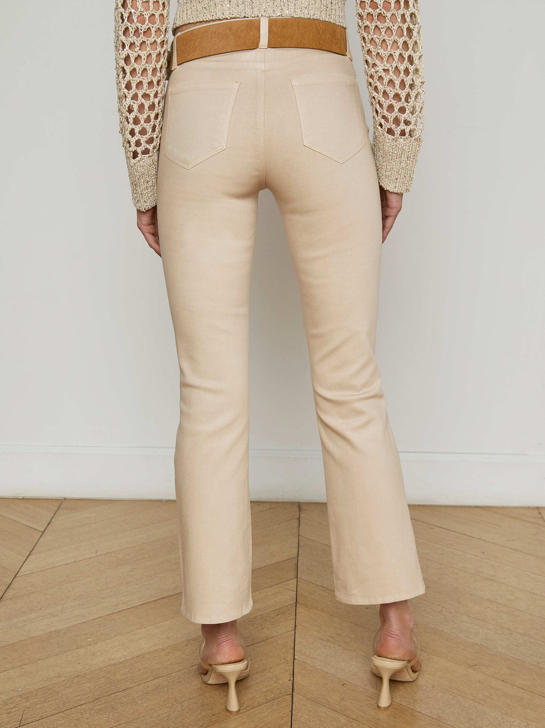 Tati Coated Bootcut Jean