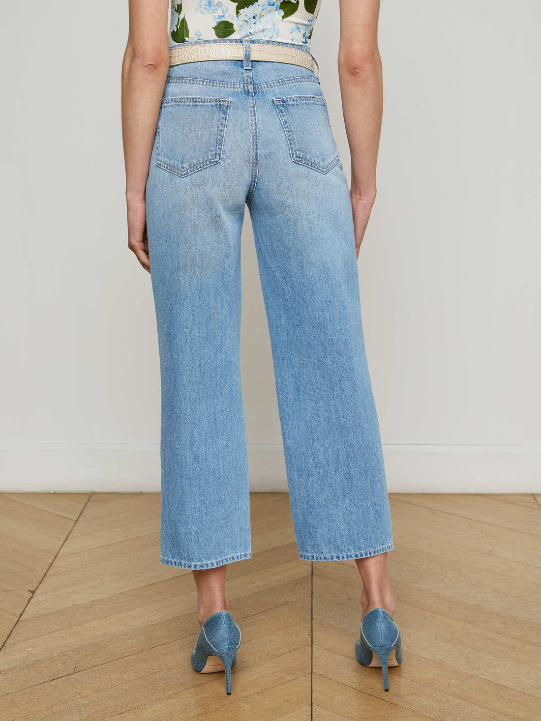 June Cropped Stovepipe Jean