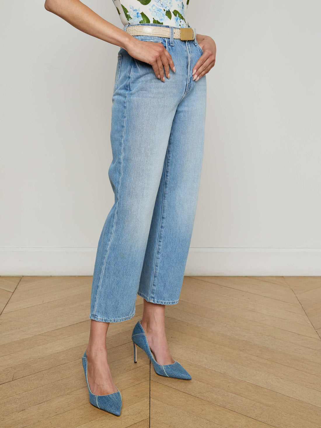 June Cropped Stovepipe Jean