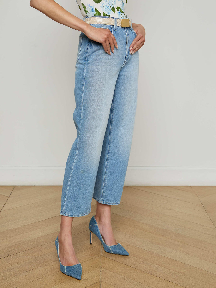 June Cropped Stovepipe Jean