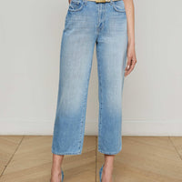 June Cropped Stovepipe Jean