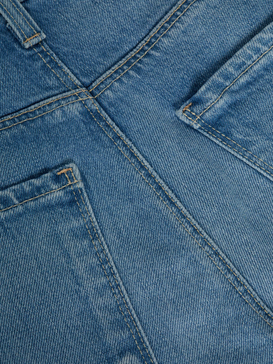 High Line Distressed Skinny Jean