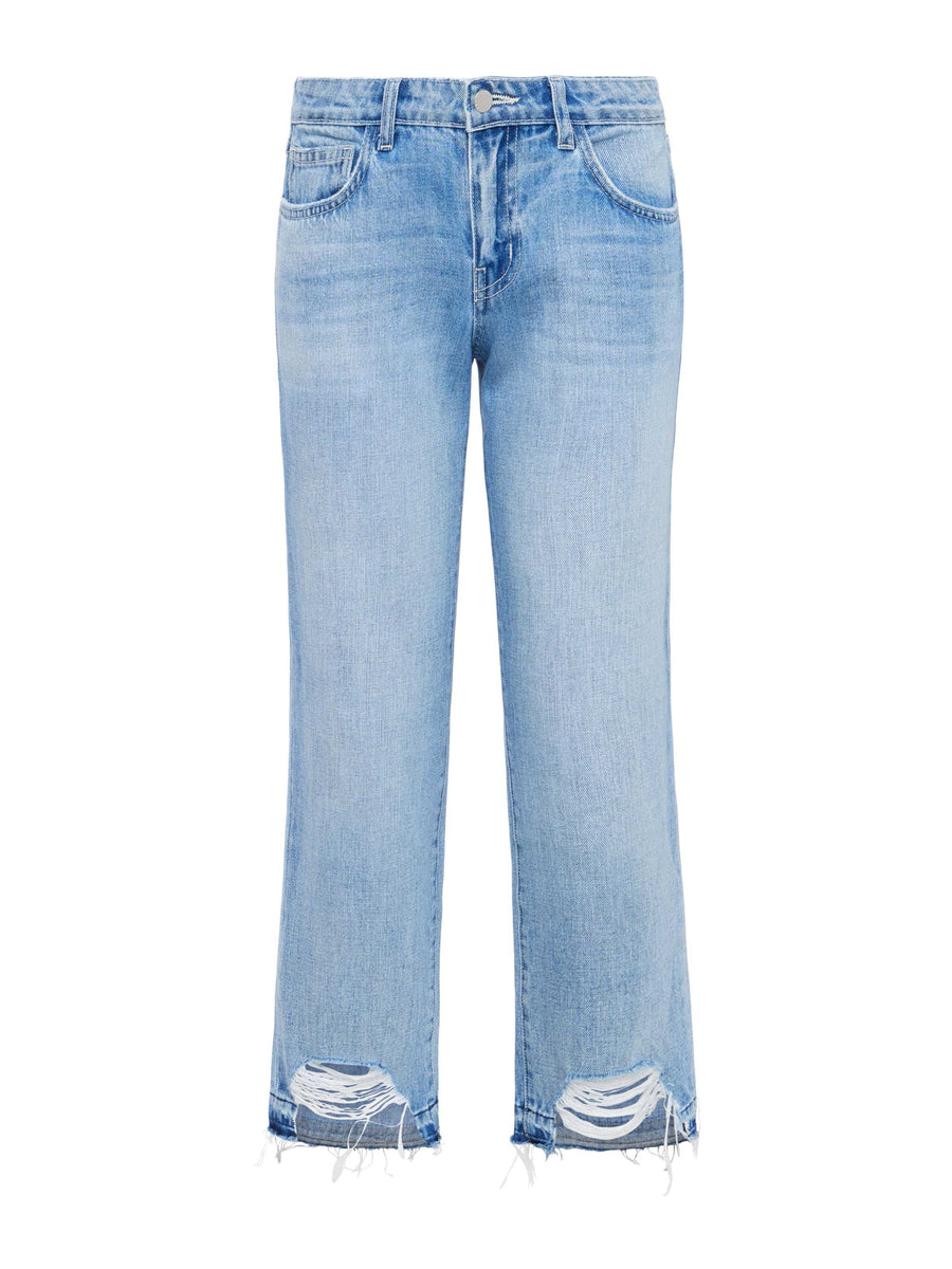 Blaine Cropped Stovepipe Jean