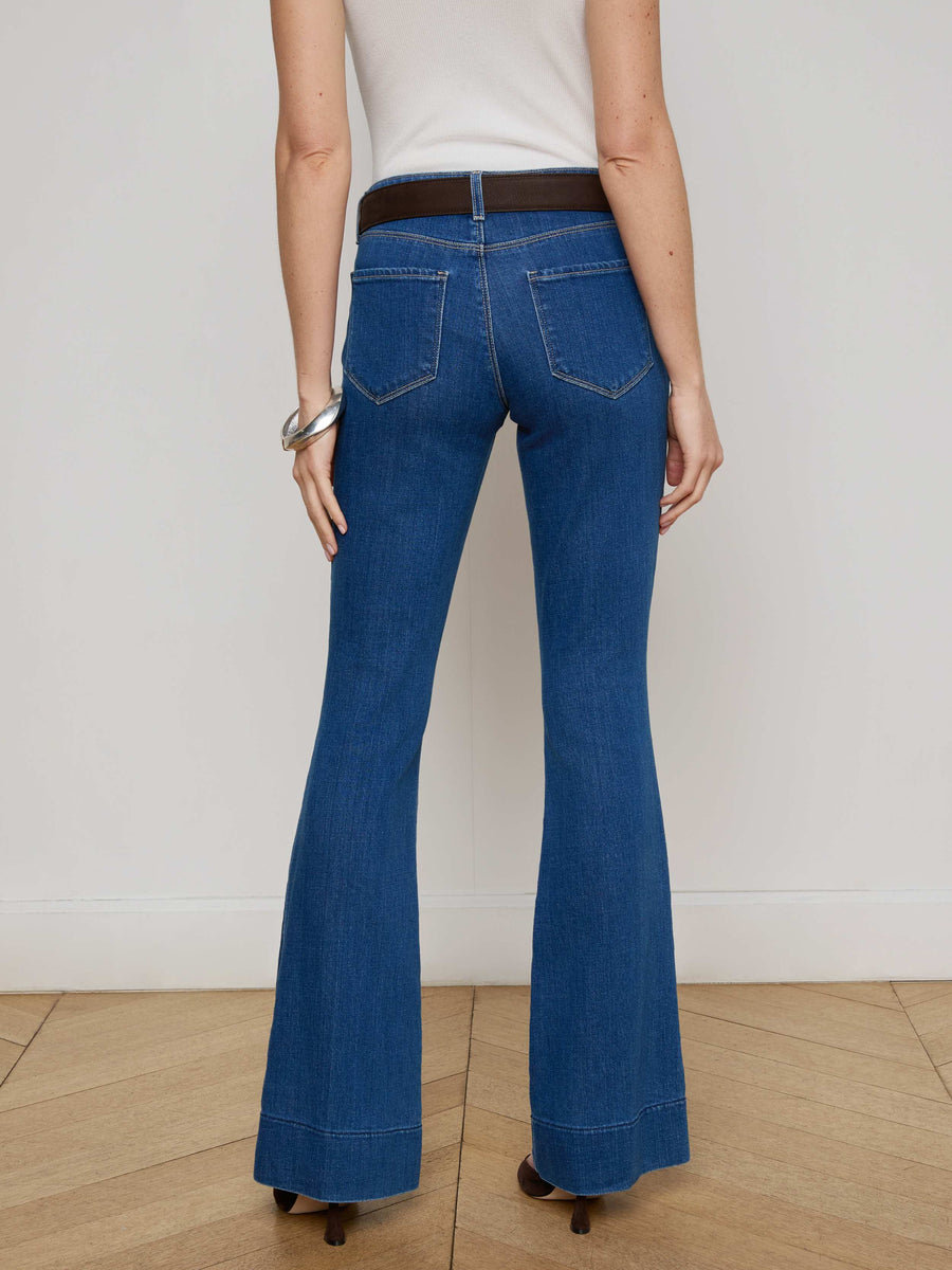 Lenora Low-Rise Flare Jean