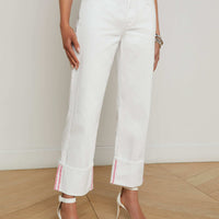 Leighton Cropped Cuffed Jean