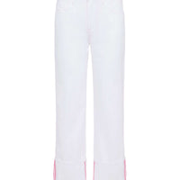 Leighton Cropped Cuffed Jean