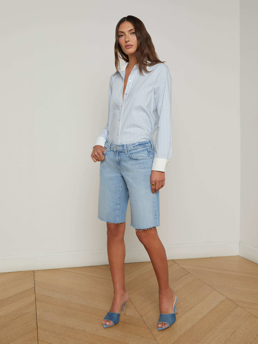 Elise Denim Bermuda Short