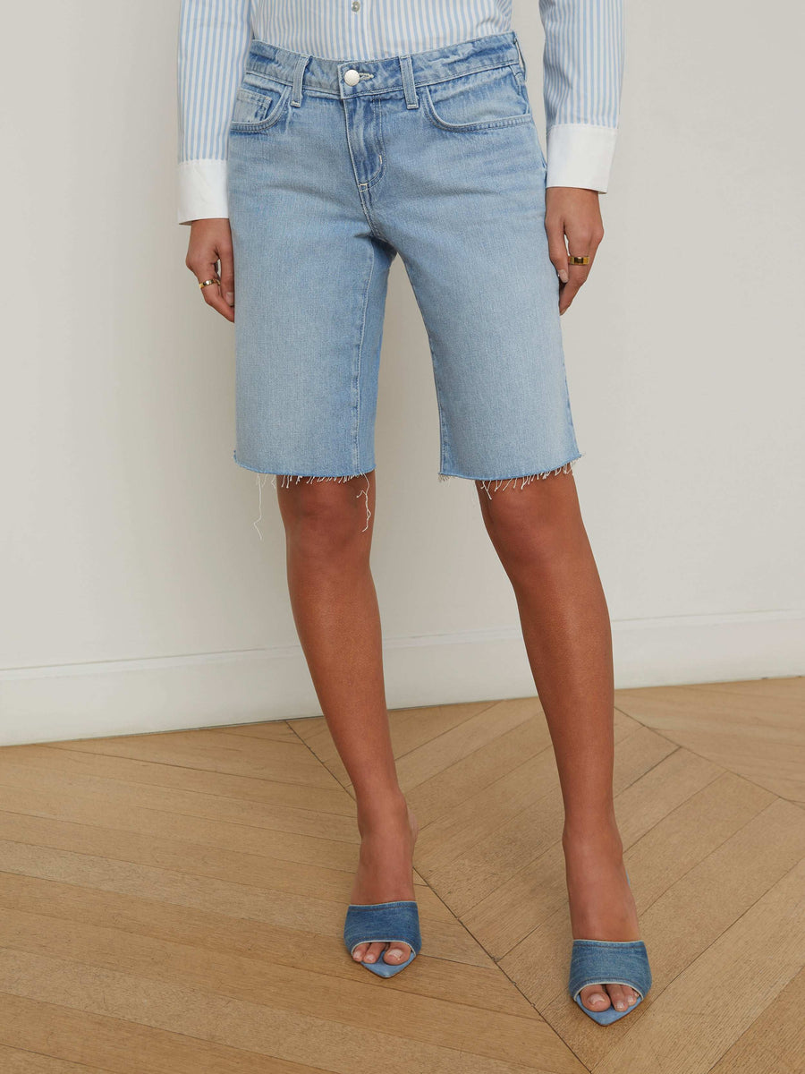 Elise Denim Bermuda Short
