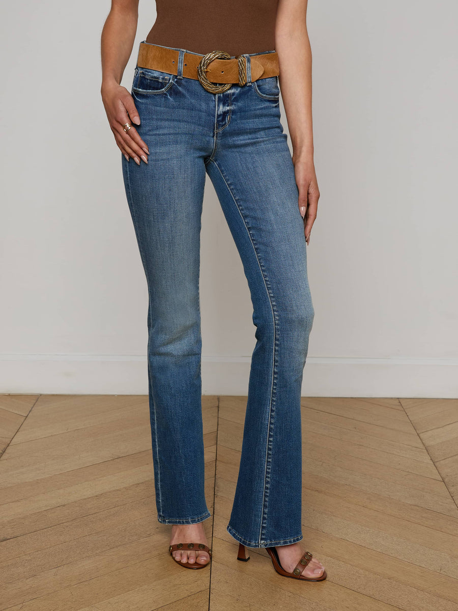 Cara Low-Rise Bootcut Jean